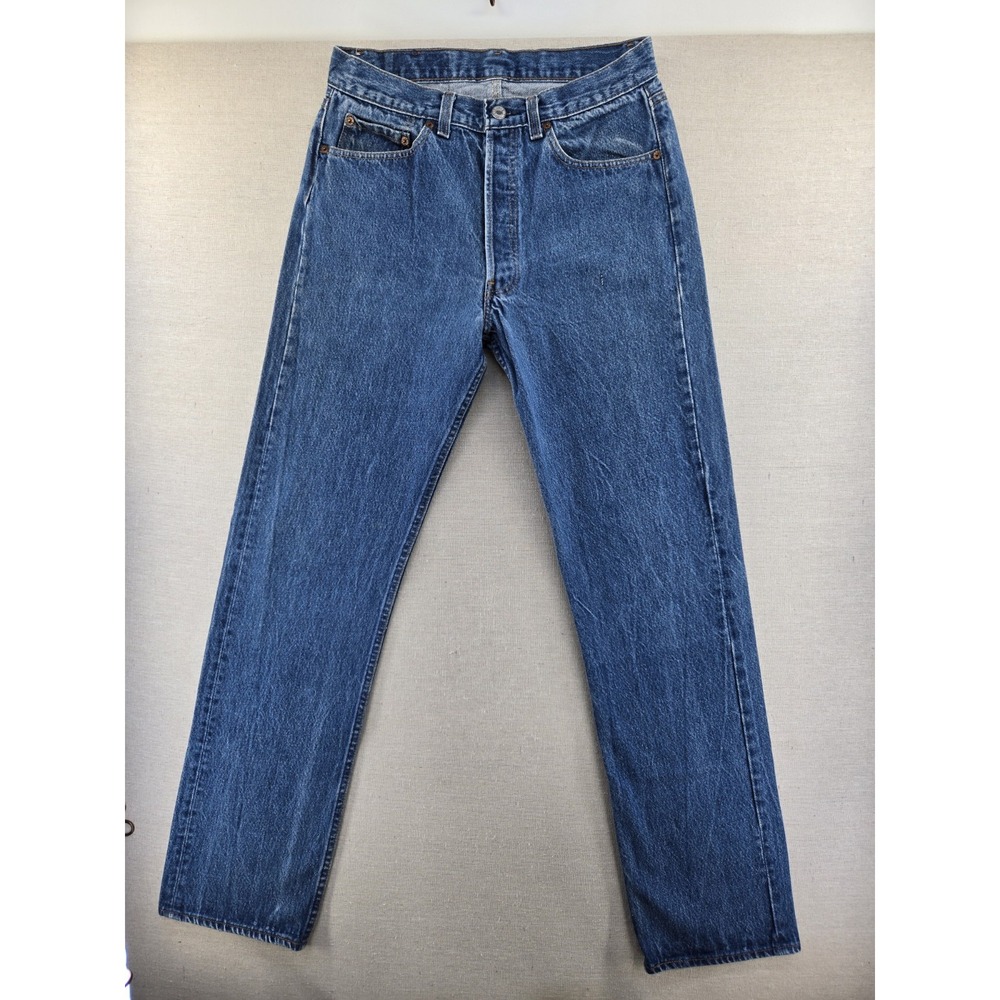 Vintage 1988 Levi's 501 Jeans Mens 32x34 Fits 30x32.5" Made In USA 80s